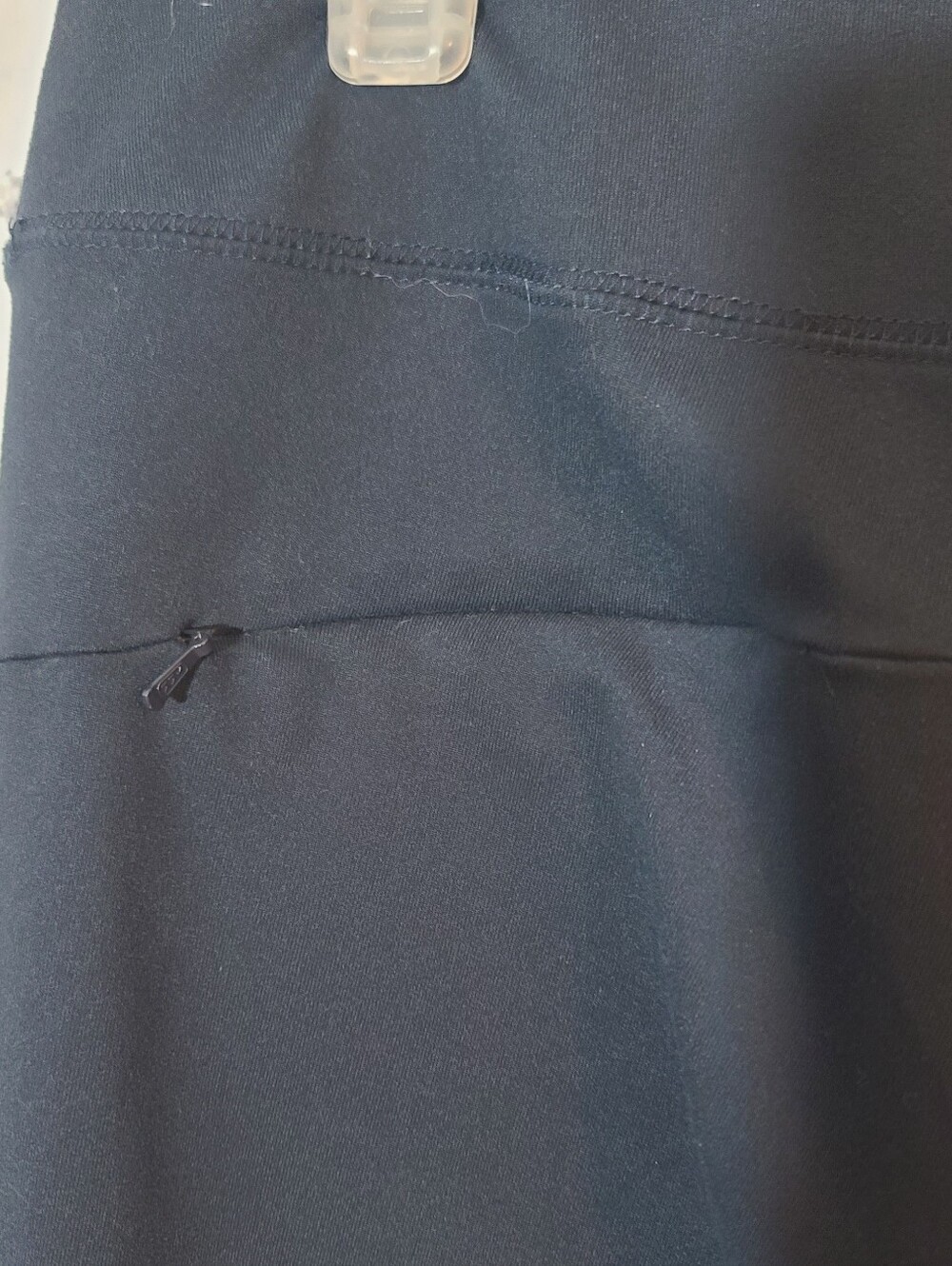 Lands' End Sport Women's Navy Pull-On Athleisure straight leg pants M - Picture 7 of 7